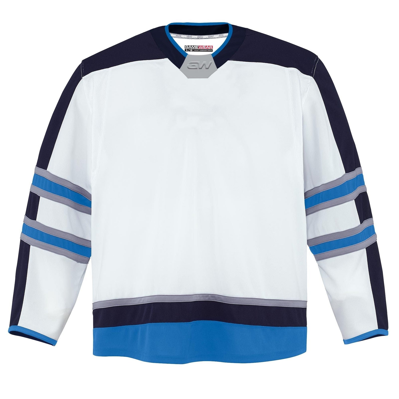 8500 Pro Team Hockey Jersey, Junior, Winnipeg Jets Away Colours, Various Sizes Z7G1 - product image 1