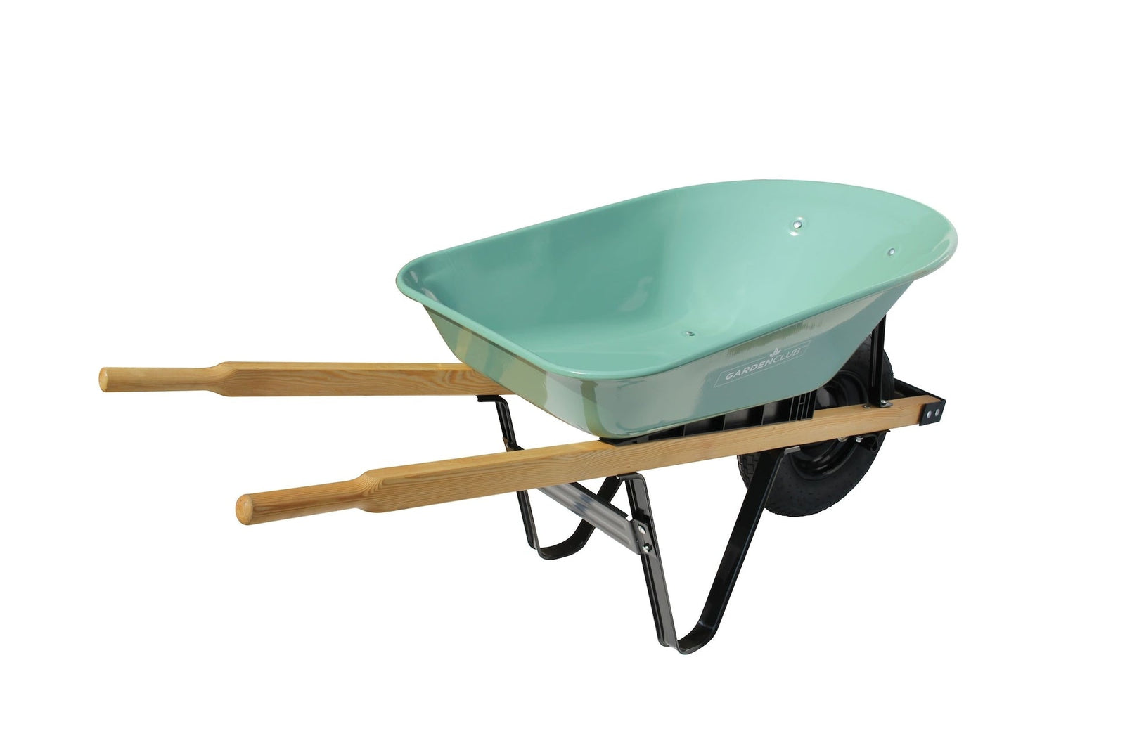 Garden Club 1-Wheel Steel Wheelbarrow for Garden/Yard, Rust-resistant, 5-cu-ft D1Z5 - product image 5