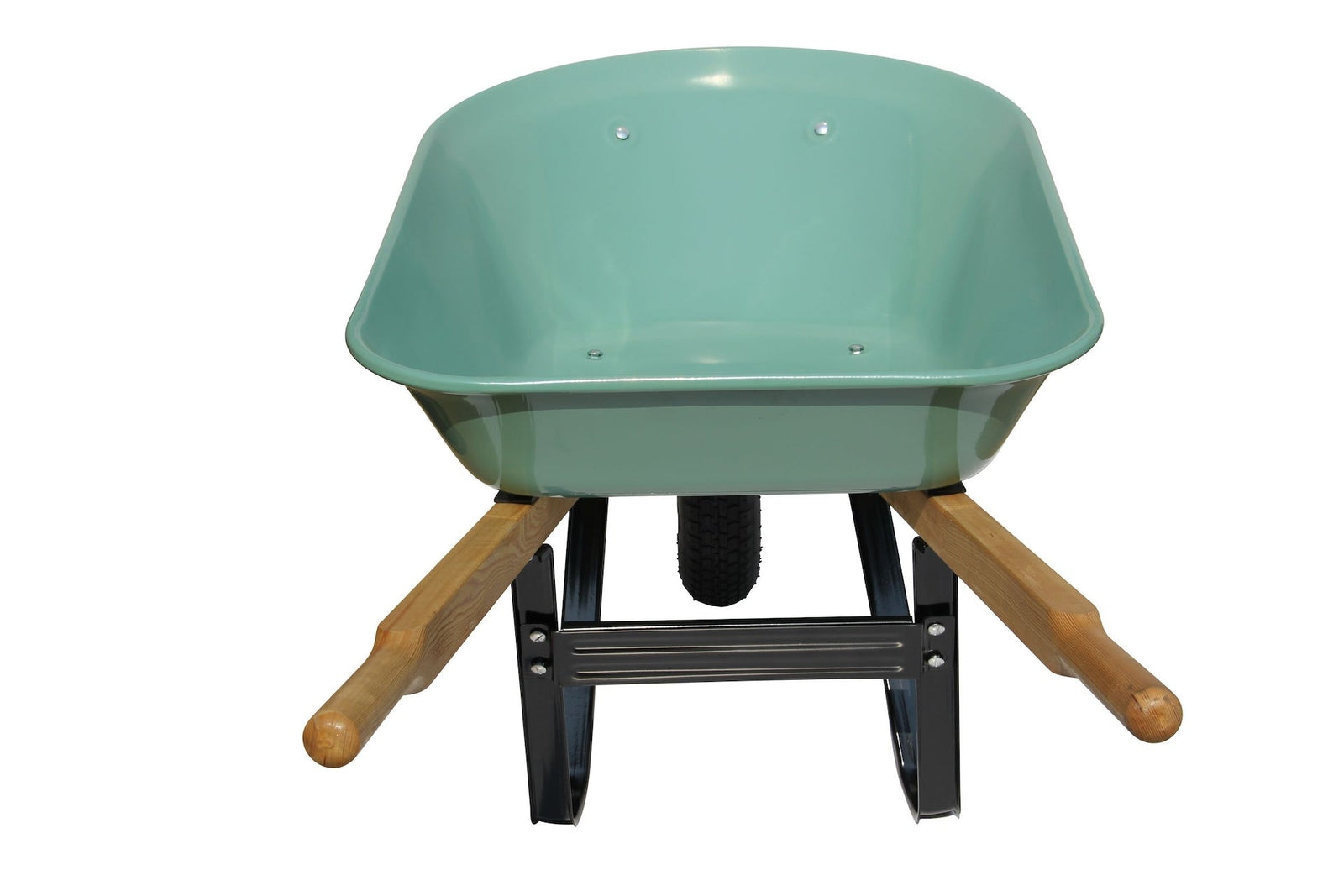 Garden Club 1-Wheel Steel Wheelbarrow for Garden/Yard, Rust-resistant, 5-cu-ft D1Z5 - product image 6