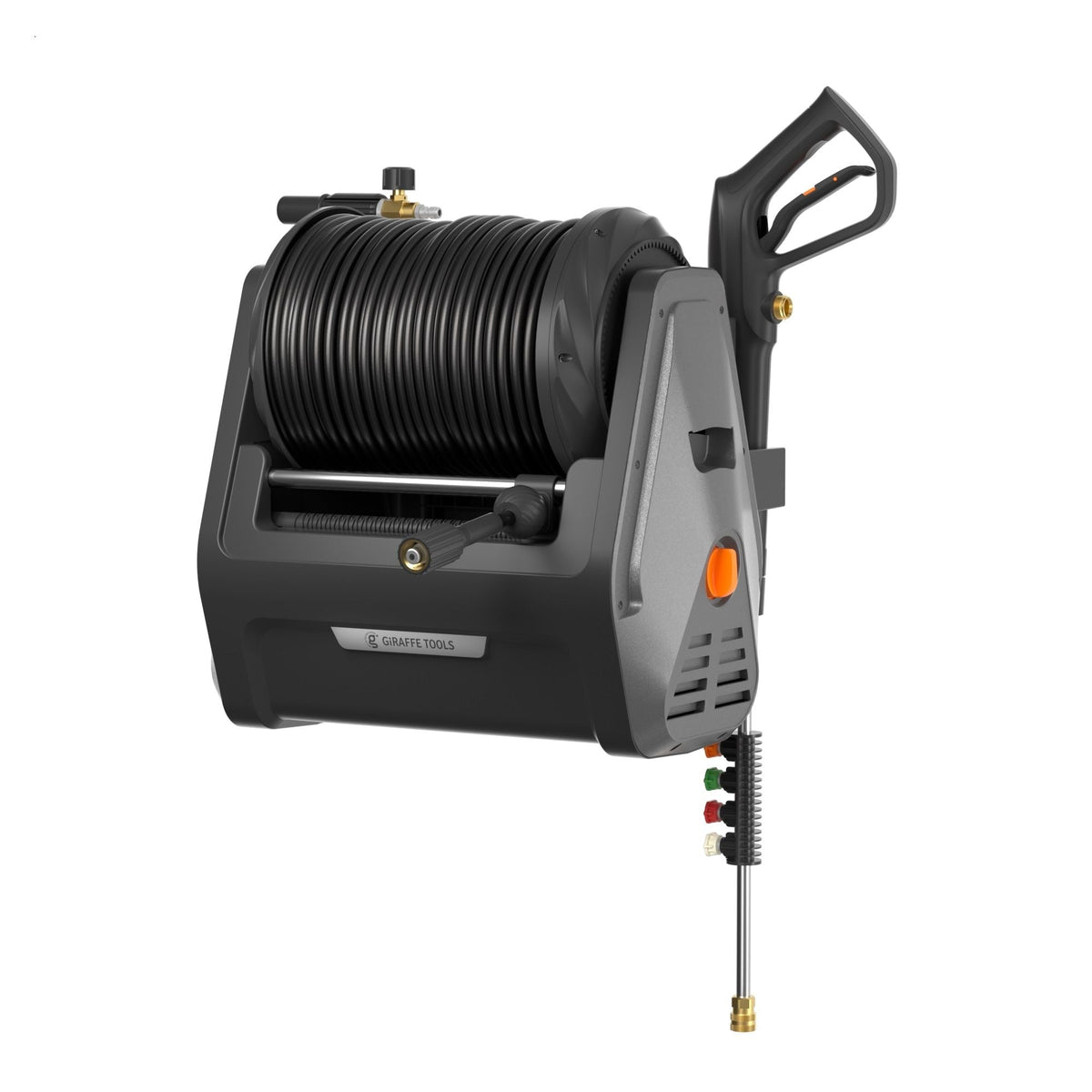 Tools Grandfalls G30 Wall Mounted 2100 PSI 2.2 GPM Brushless Retractable Electric Pressure Washer with 100-ft Hard Hose H7E5 - product image 2