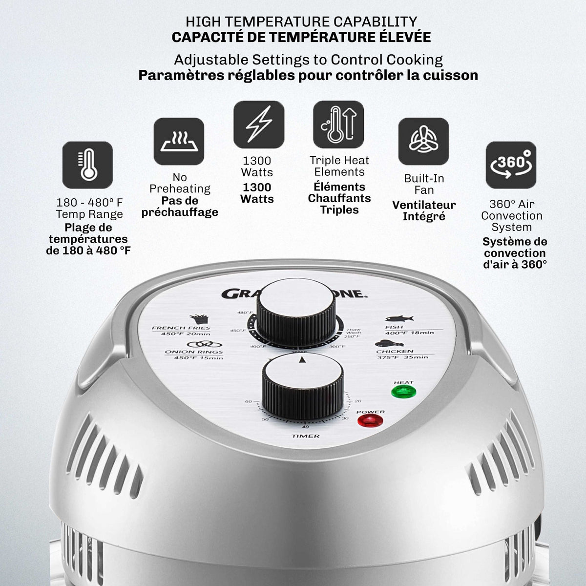 Glass Air Fryer, Silver Z5F0 - product image 5