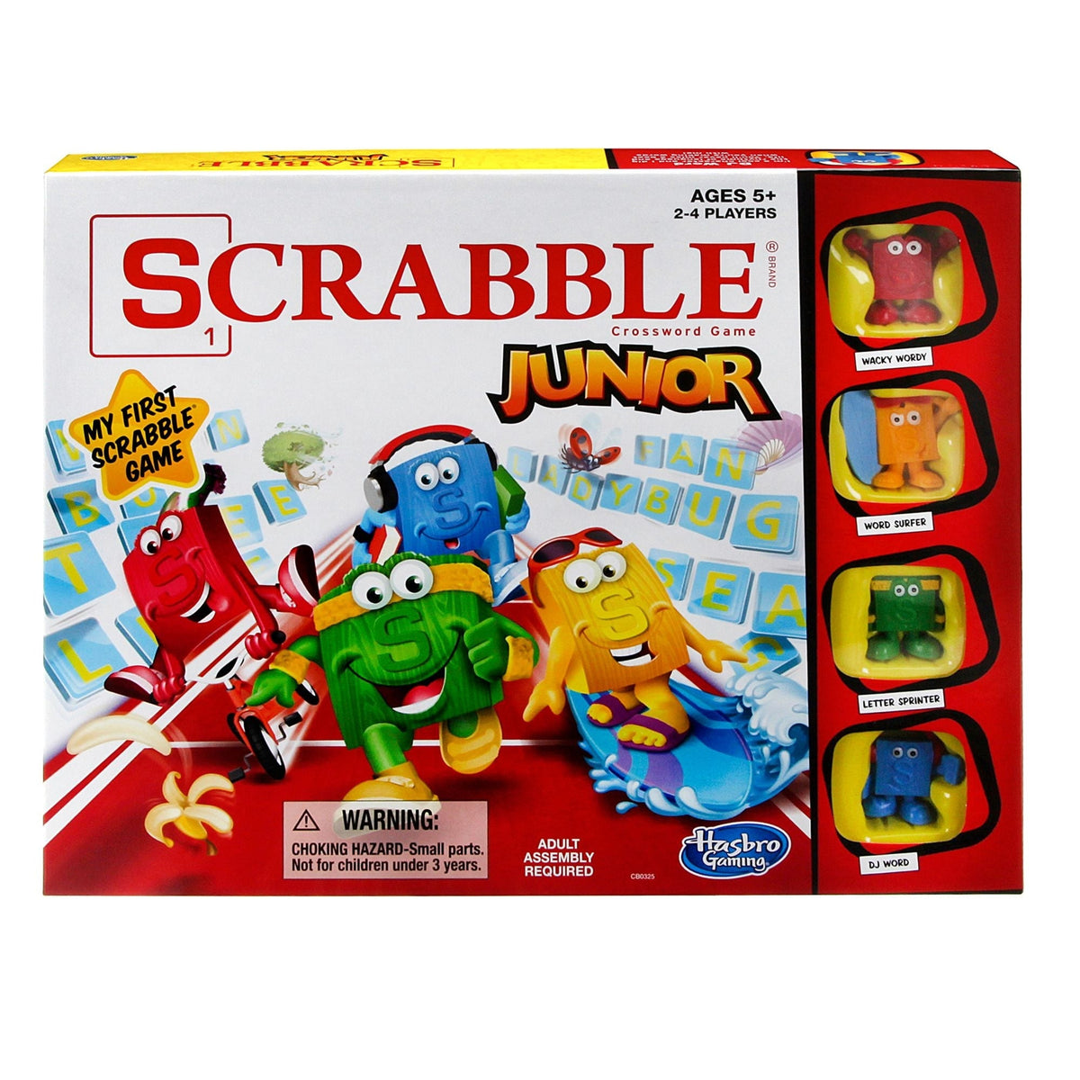 Games Scrabble Junior 2-4 Player Board Game, English/French, Ages 5+ N4X1 - product image 1