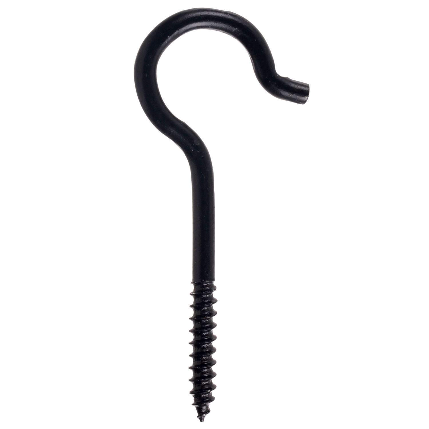 Screw Hook, 3-3/8-in, Black O4X7 - product image 1