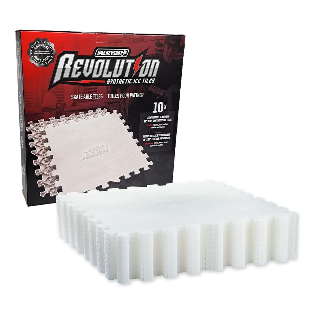 Synthetic Ice Revolution Skateable Tiles, 18-in x 18-in, 10-pk D7R6 - product image 1