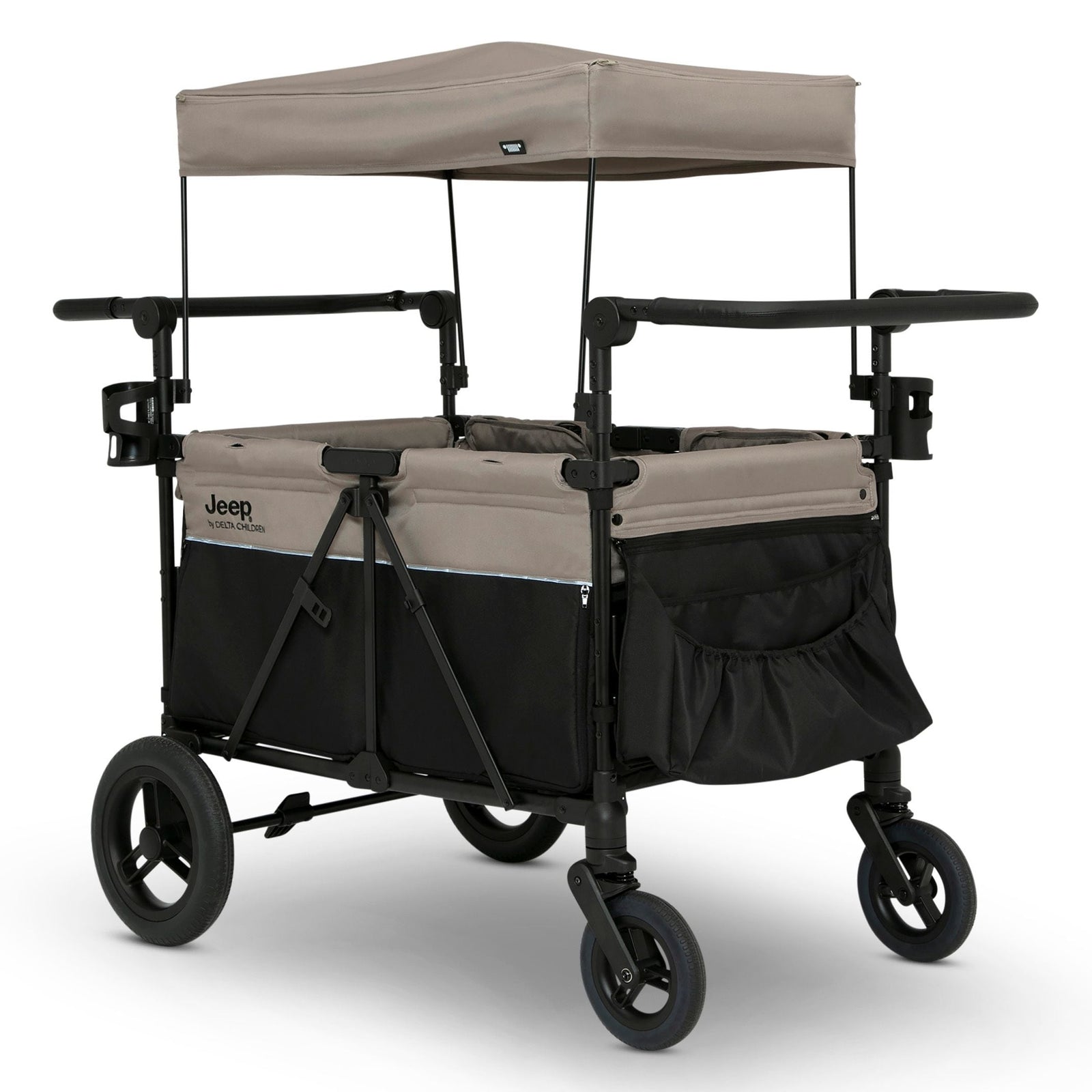 Gladiator Stroller Wagon by Delta Children, Black/Tan G9S0 - product image 1