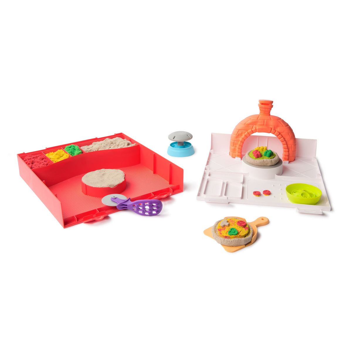 Sand 4-Colour SquishPizza Set with Rising Action U1H3 - product image 3