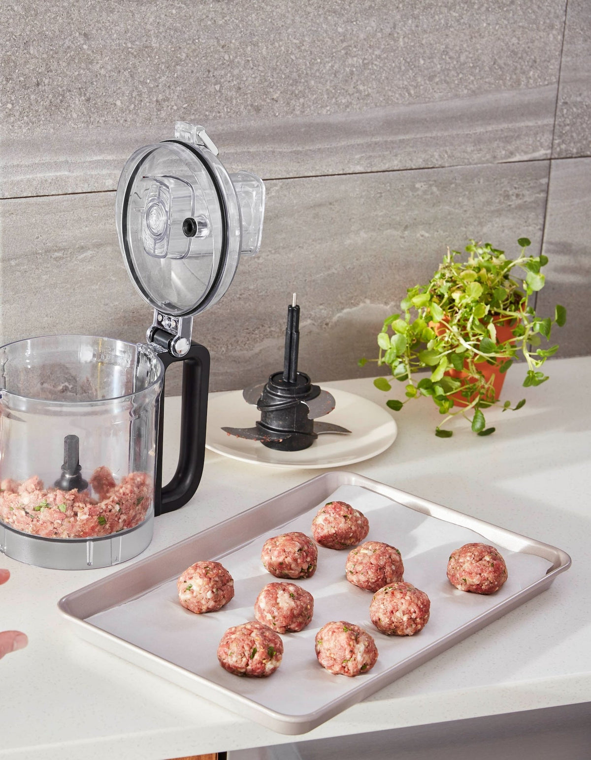 Food Processor Plus Black Matte, 9 Cups U2E8 - product image 6