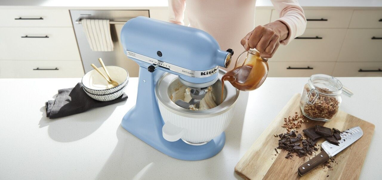 Ice Cream Maker Stand Mixer Attachment, 2-qt P5T8 - product image 6