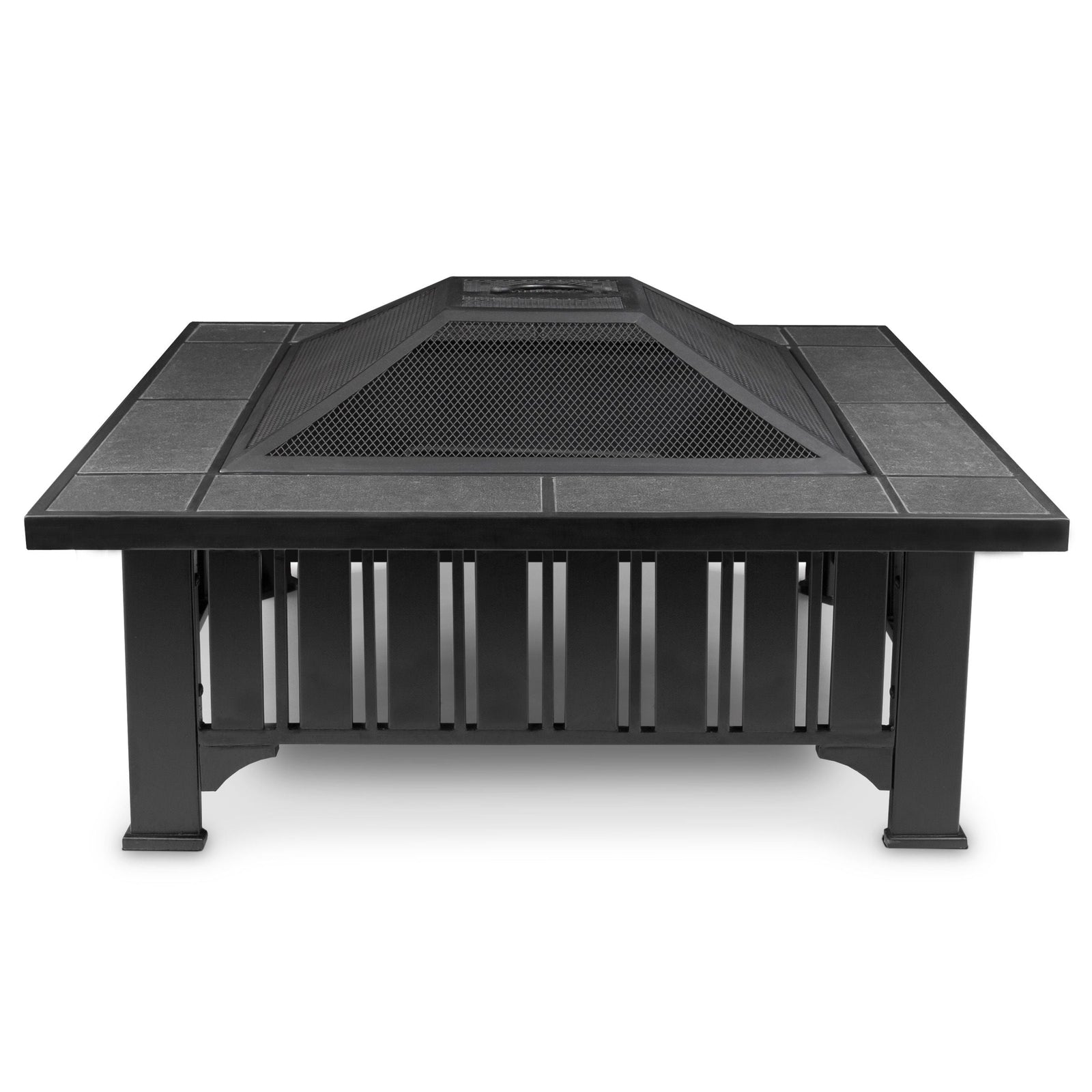 Square Wood Burning Fire Pit in Black, 34-in N5Y4 - product image 2