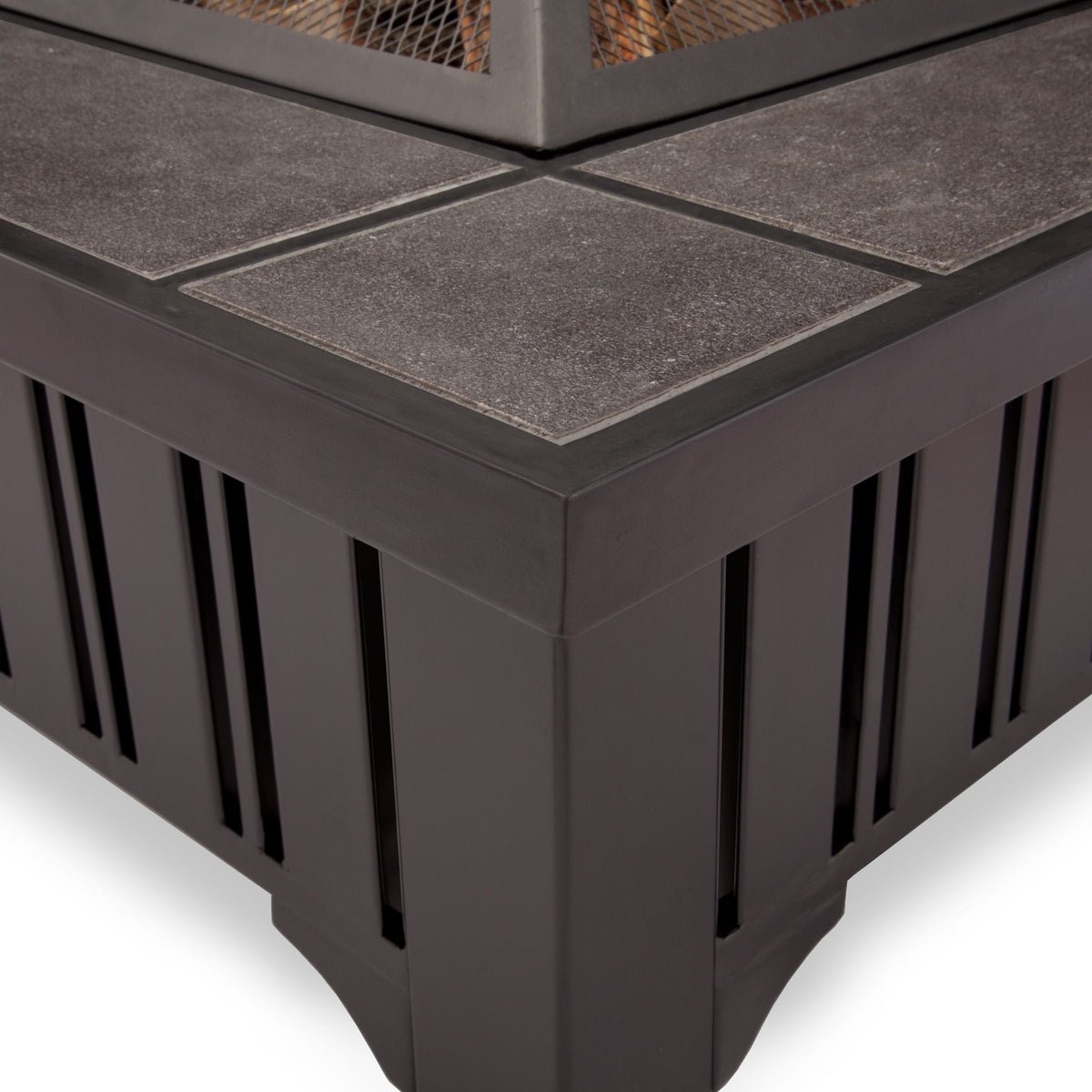 Square Wood Burning Fire Pit in Black, 34-in N5Y4 - product image 4