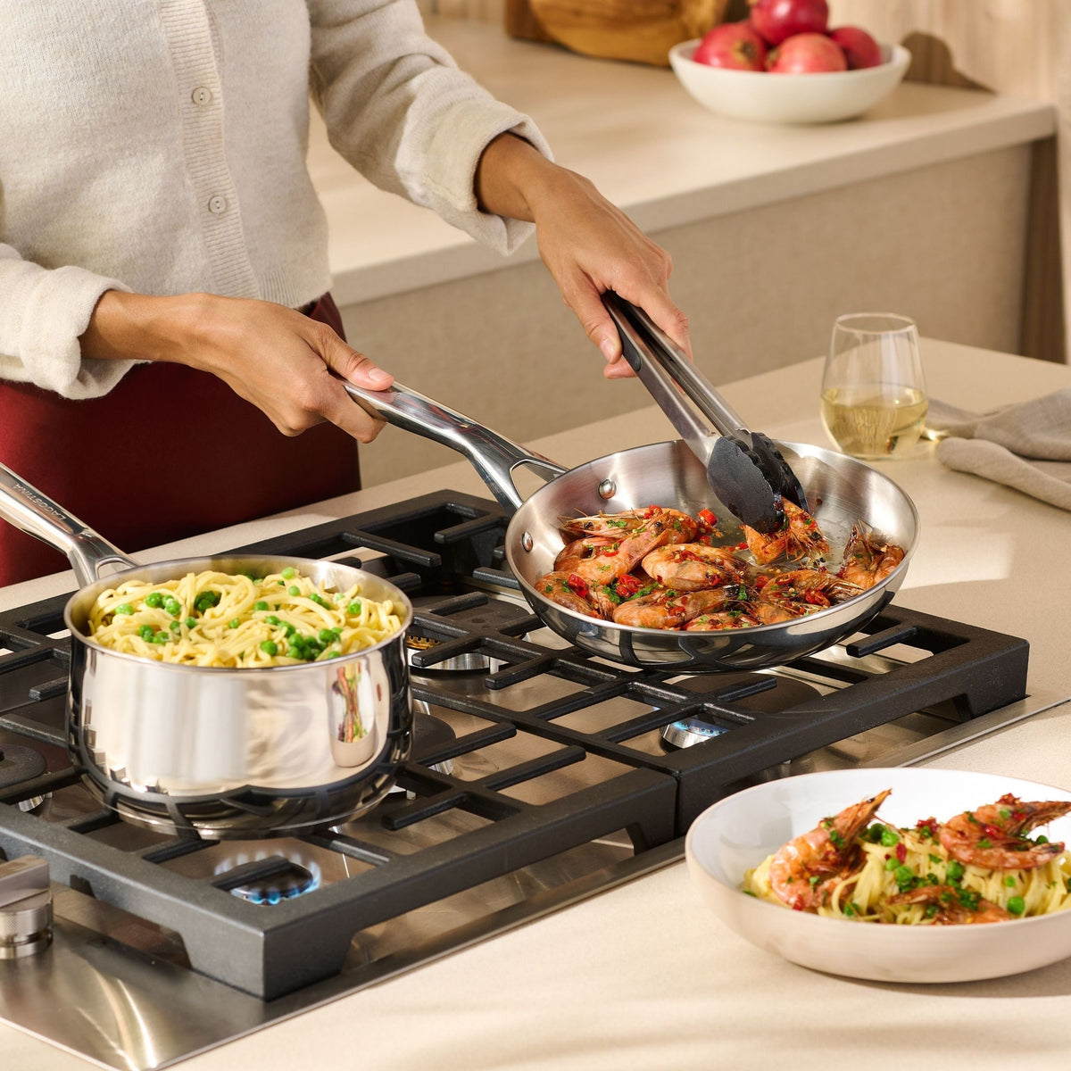 Classico Stainless Steel Cookware Set, 8-pc M2P7 - product image 8