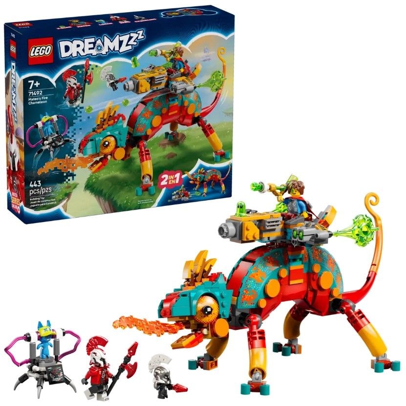 DREAMZzz Mateo's Fire Chameleon - 71492, 443-pcs, Ages 7+ G1L7 - product image 1
