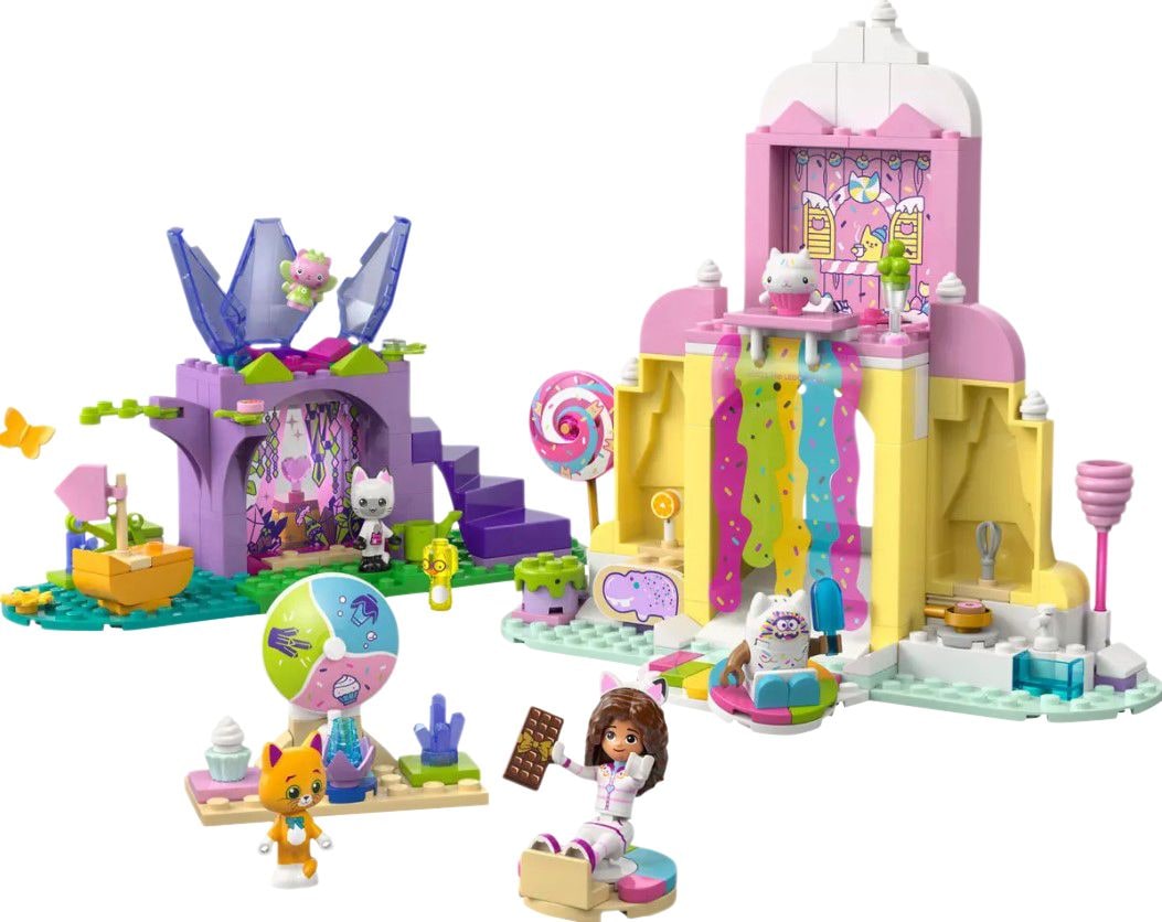 Gabby's Dollhouse Sweet Treat Mountain and Kitty Garden - 11205, 263-pcs, Ages 4+ Z1C7 - product image 1