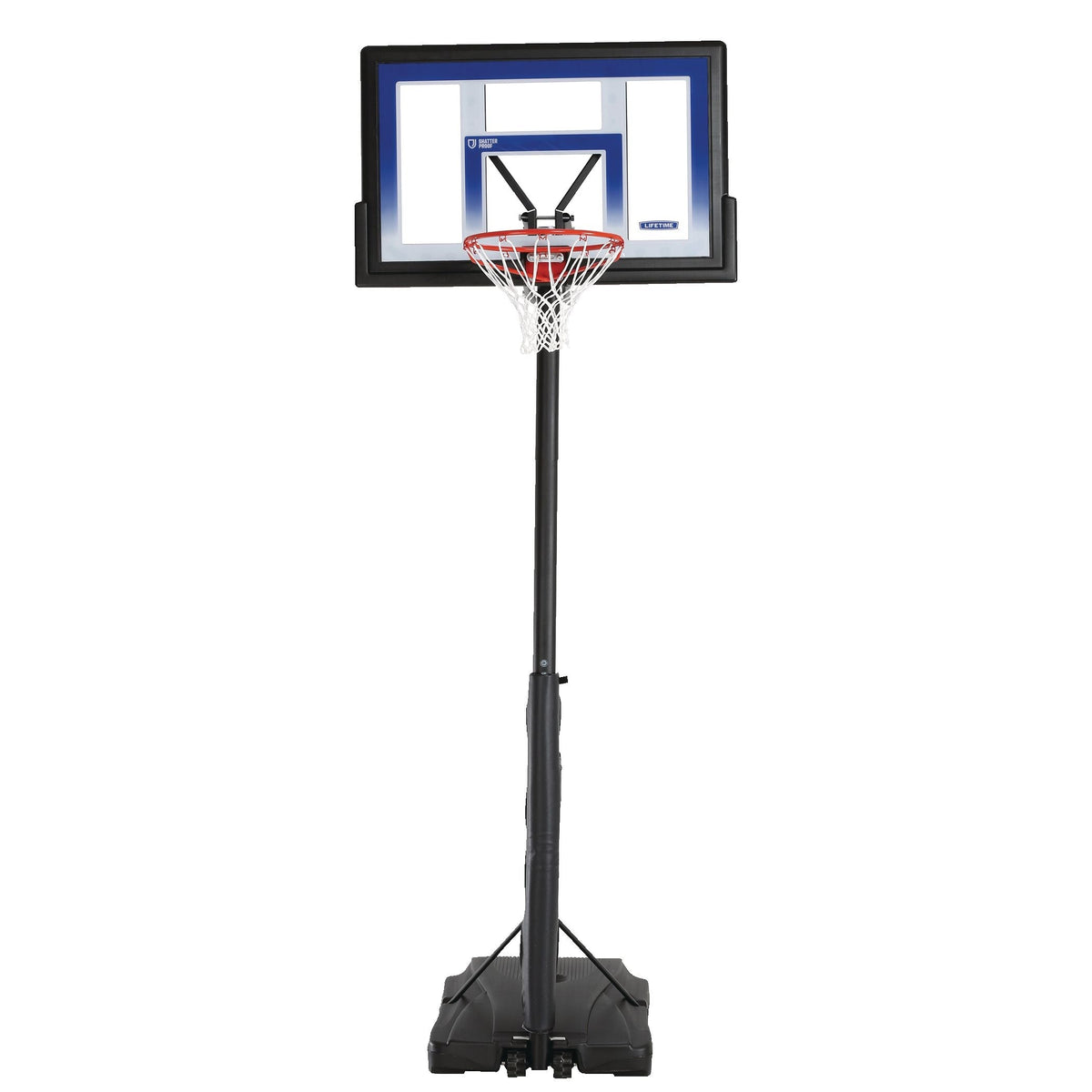 Portable Adjustable Basketball Backboard, Hoop & Net System, 48-in I5M3 - product image 2