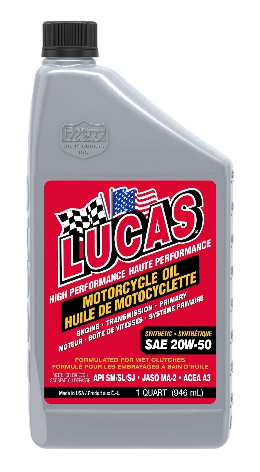 Oil High Performance Synthetic Motorcycle Oil SAE, 946-mL R6I5 - product image 1