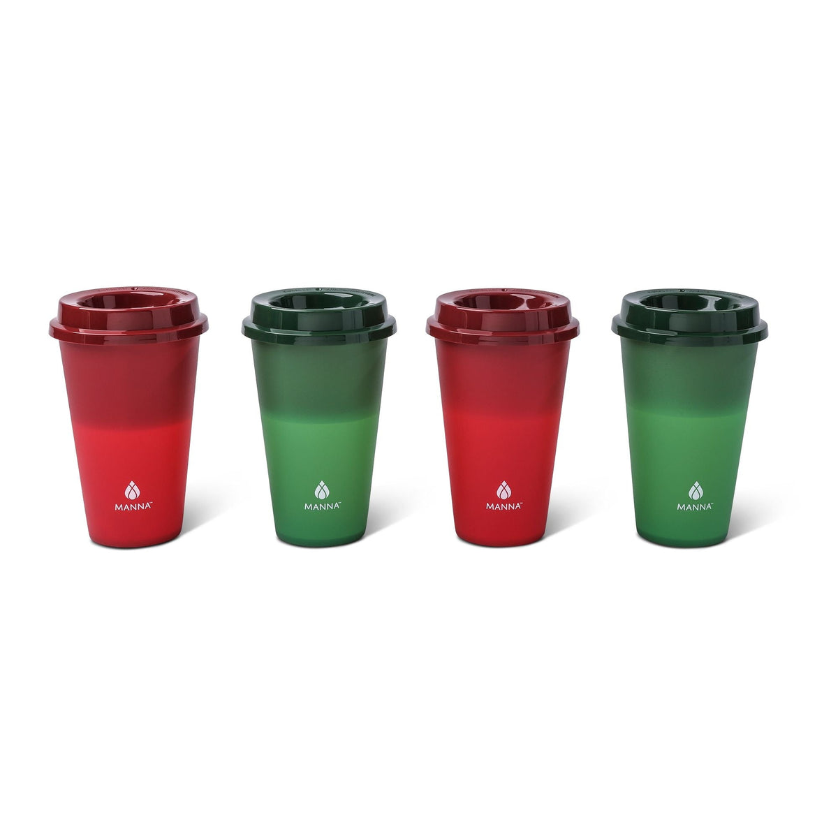 Hot Colour Changing Cups with Lids, 16-oz, 4-pk E9R7 - product image 1
