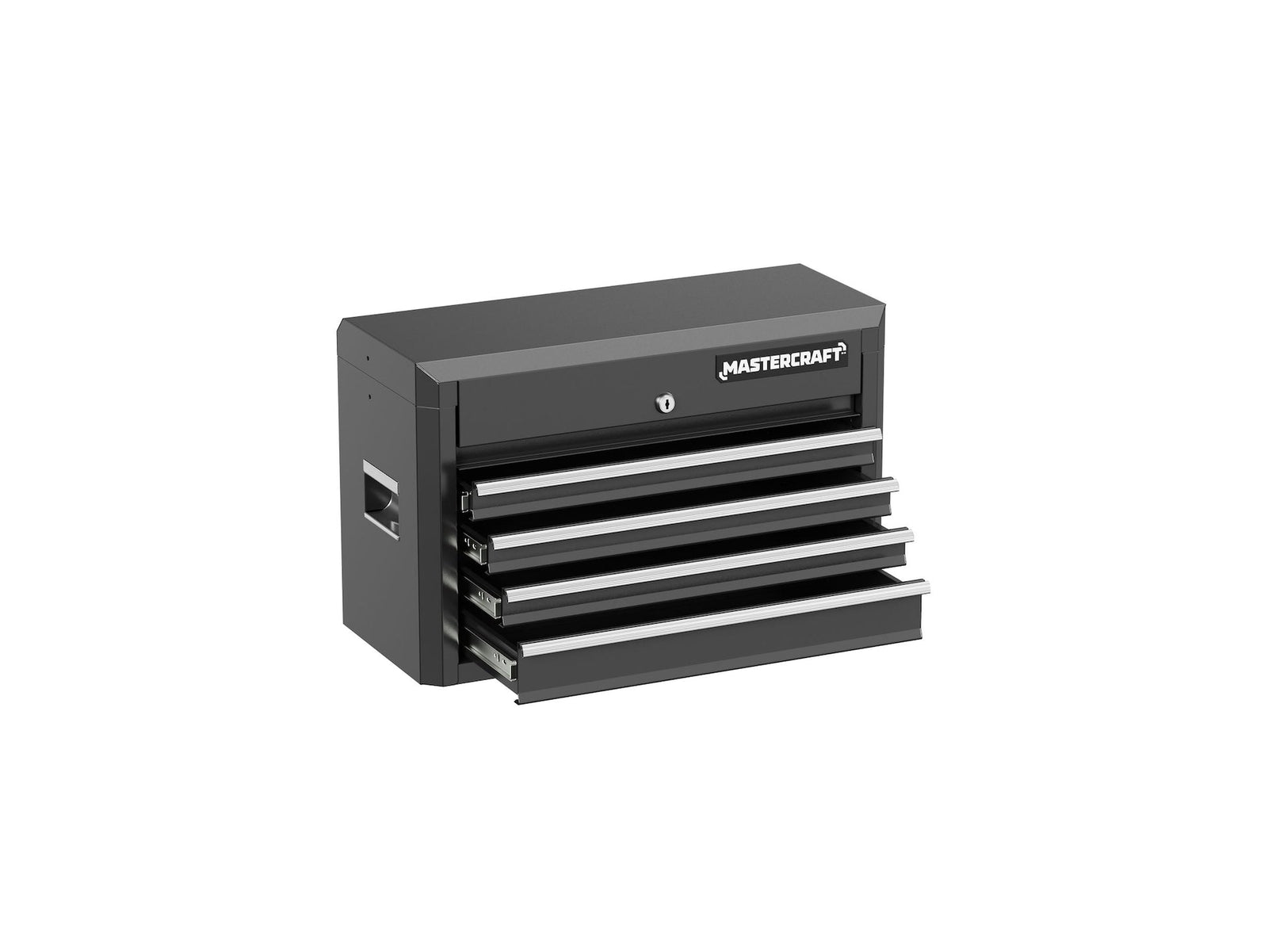 4-Drawer Tool Storage Chest with Liners, Black, 24-in T7L5 - product image 4