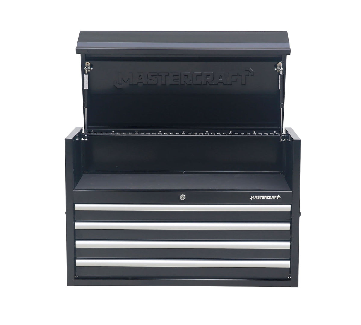 Powder-Coated Steel Tool Chest with Liners, Black, 36-in U4A3 - product image 1