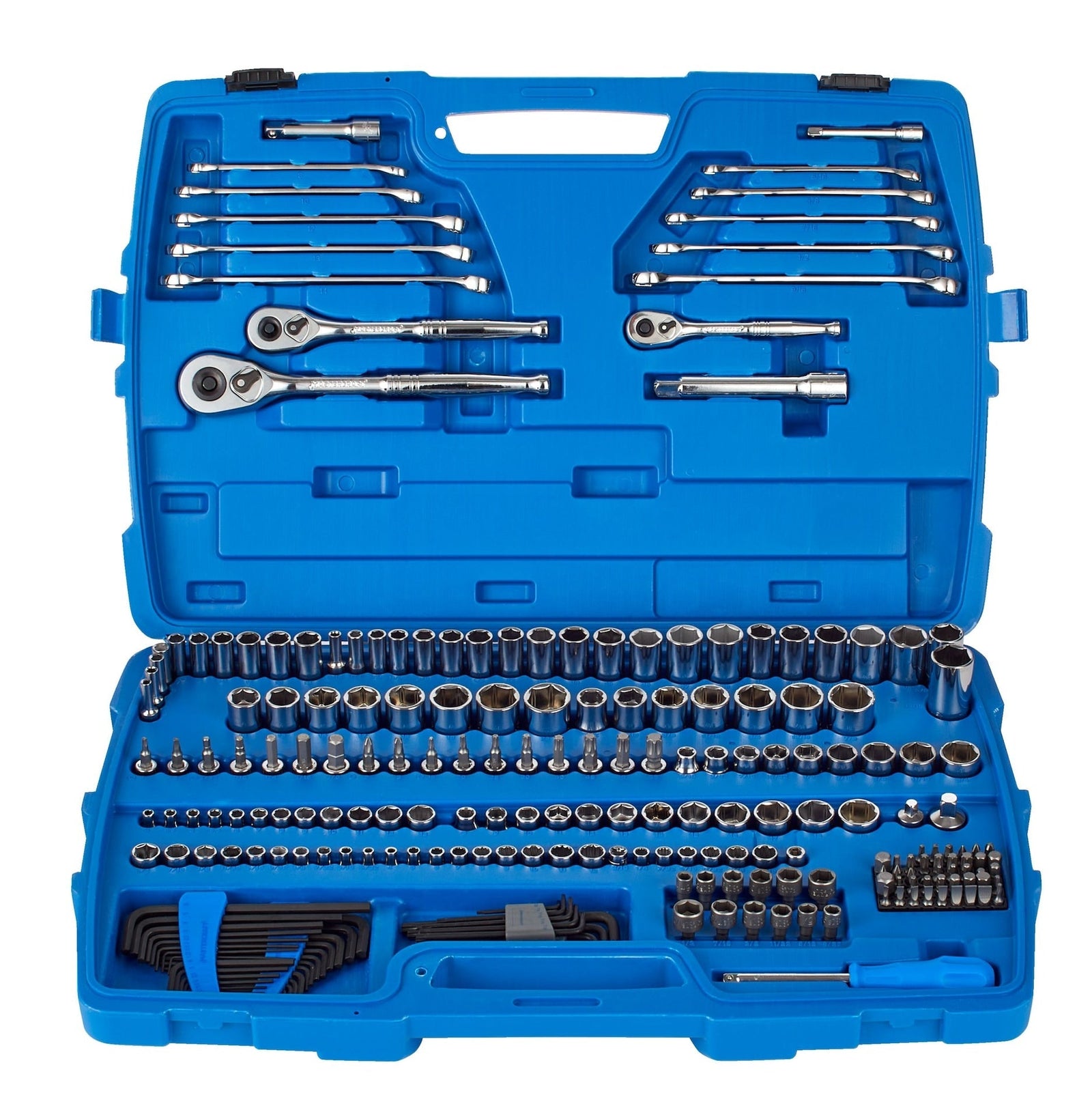 Socket Set, 233-pc, SAE / Metric, Nickel-Chrome Plating W3D9 - product image 4