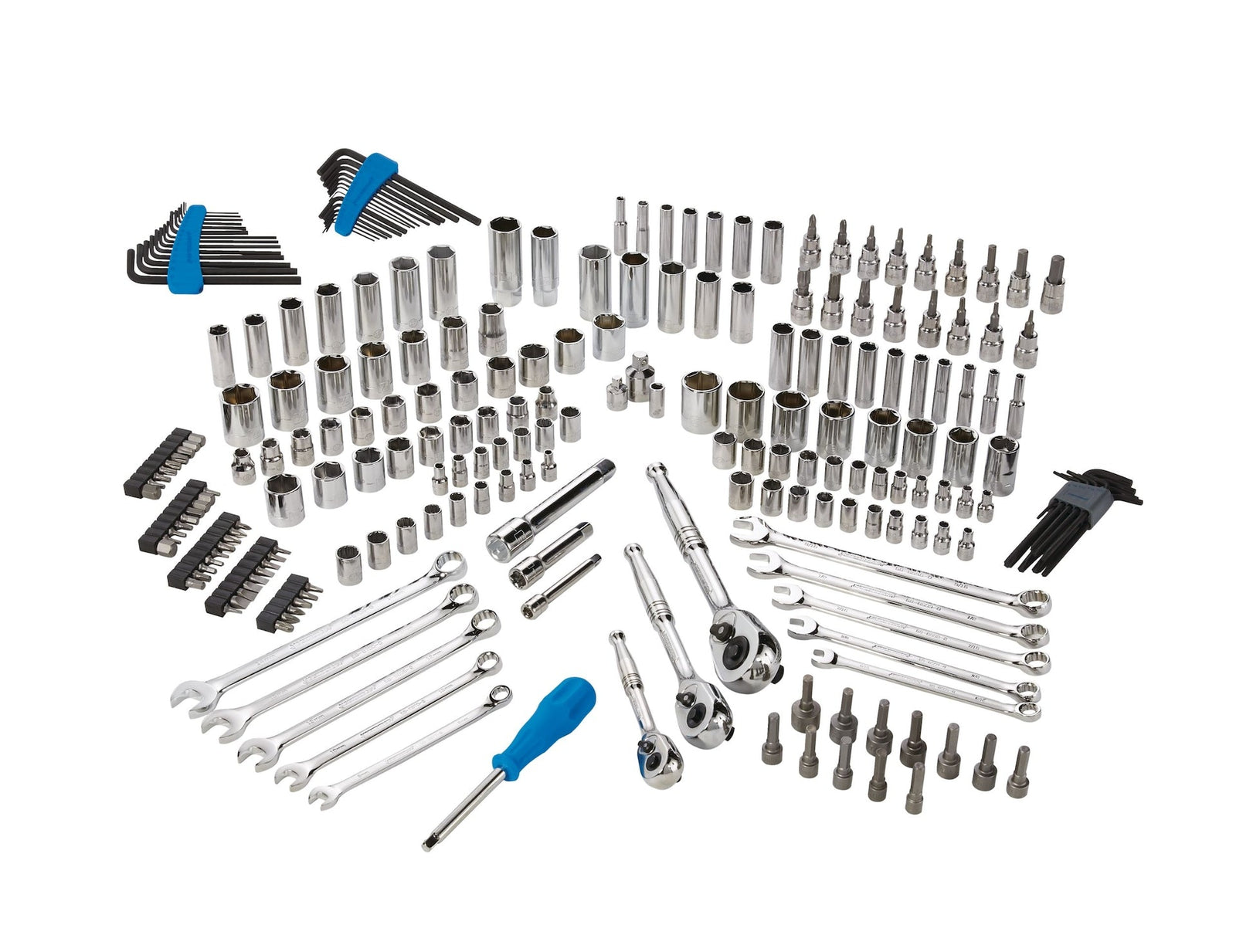 Socket Set, 233-pc, SAE / Metric, Nickel-Chrome Plating W3D9 - product image 6