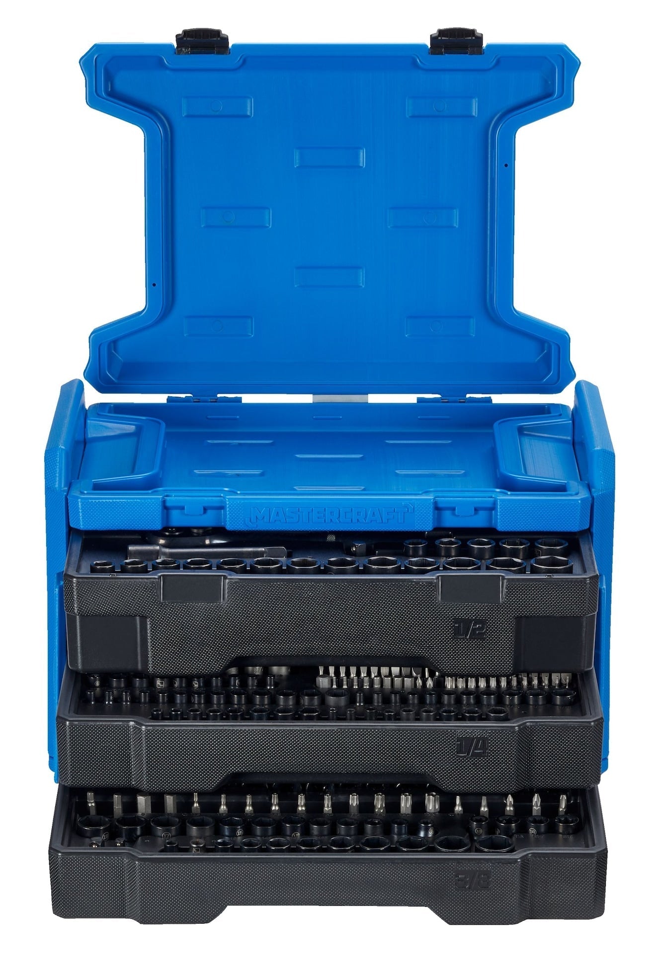 Socket Set, SAE/Metric, CRV, Black Steel Finish, 260-pc Y8Y7 - product image 5
