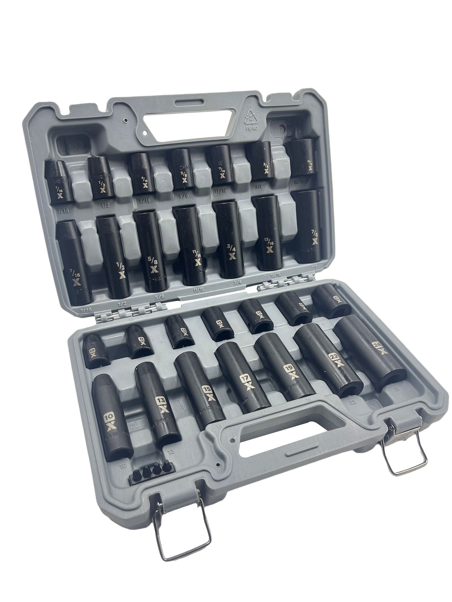 1/2-in Drive Professional Grade Impact Socket Set, 28-pc, CRMO X9G1 - product image 2