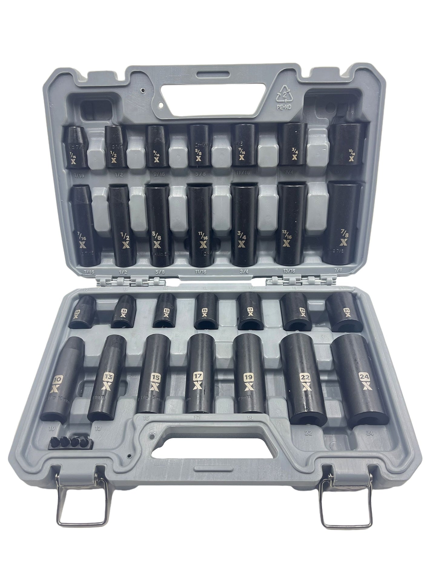 1/2-in Drive Professional Grade Impact Socket Set, 28-pc, CRMO X9G1 - product image 3