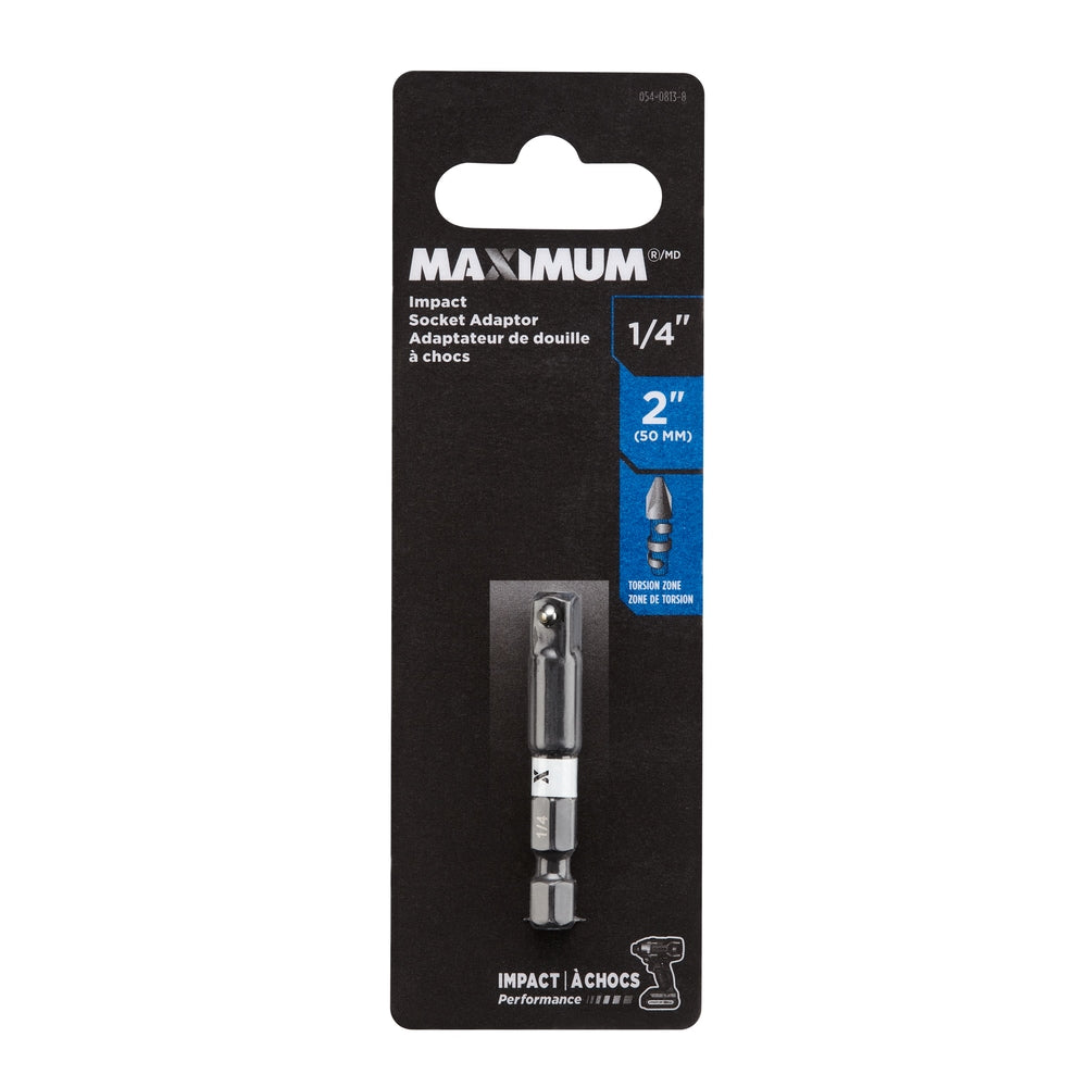 2-in Socket Adaptor, 1/4-in T4K3 - product image 1