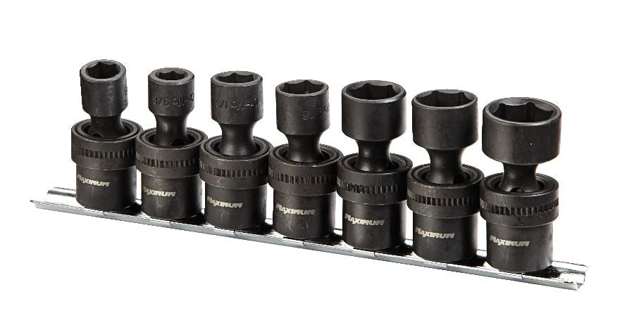 3/8-in Drive Swivel Impact Socket Set, 7-pc, SAE, CRMO P7L0 - product image 3