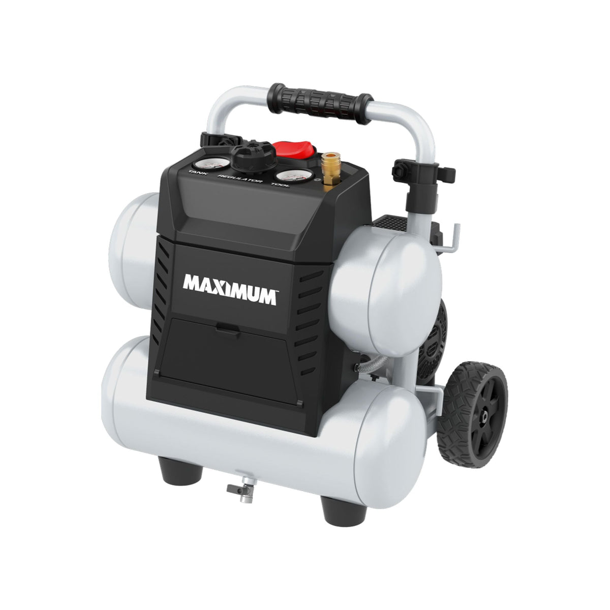 4.5-Gallon Quiet Air Compressor, 150 PSI, 1.3 HP M4O8 - product image 3