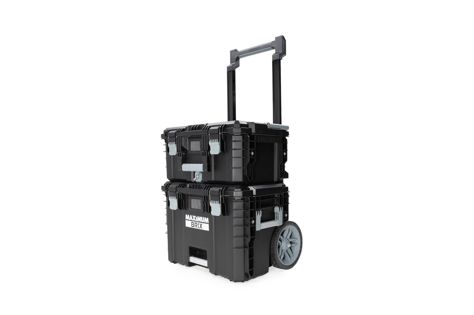 Brix Modular Portable Toolbox/Tool Storage System with Wheels, IP65, 23-in x 19-in x 33-in, 3-pc M2O3 - product image 4