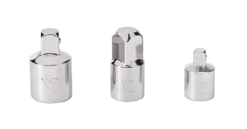 Socket Adapter Set, 3-pc, Nickel-Chrome Plating N6X7 - product image 1