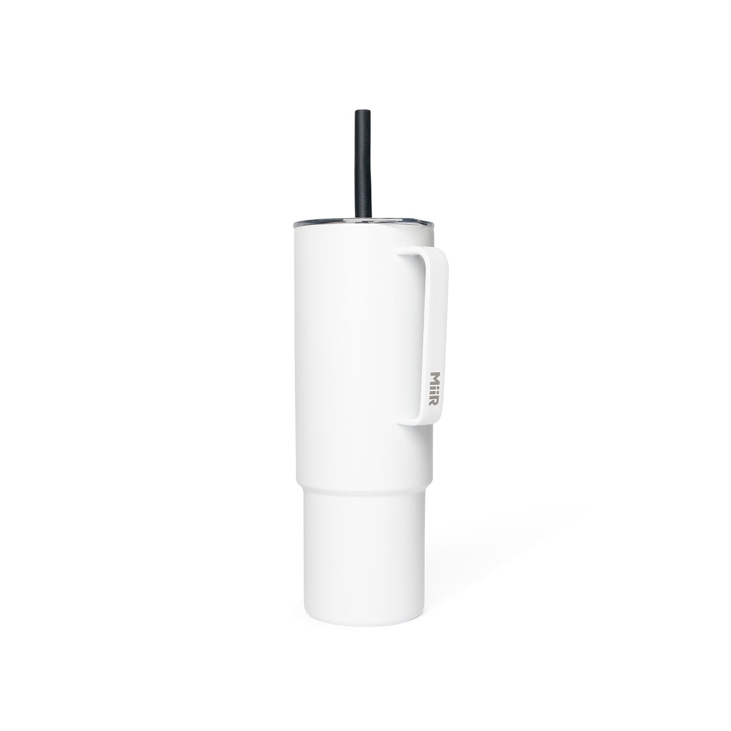Stainless Steel Insulated All Day Straw Cup with Handle, White, 32-oz E9Z8 - product image 1