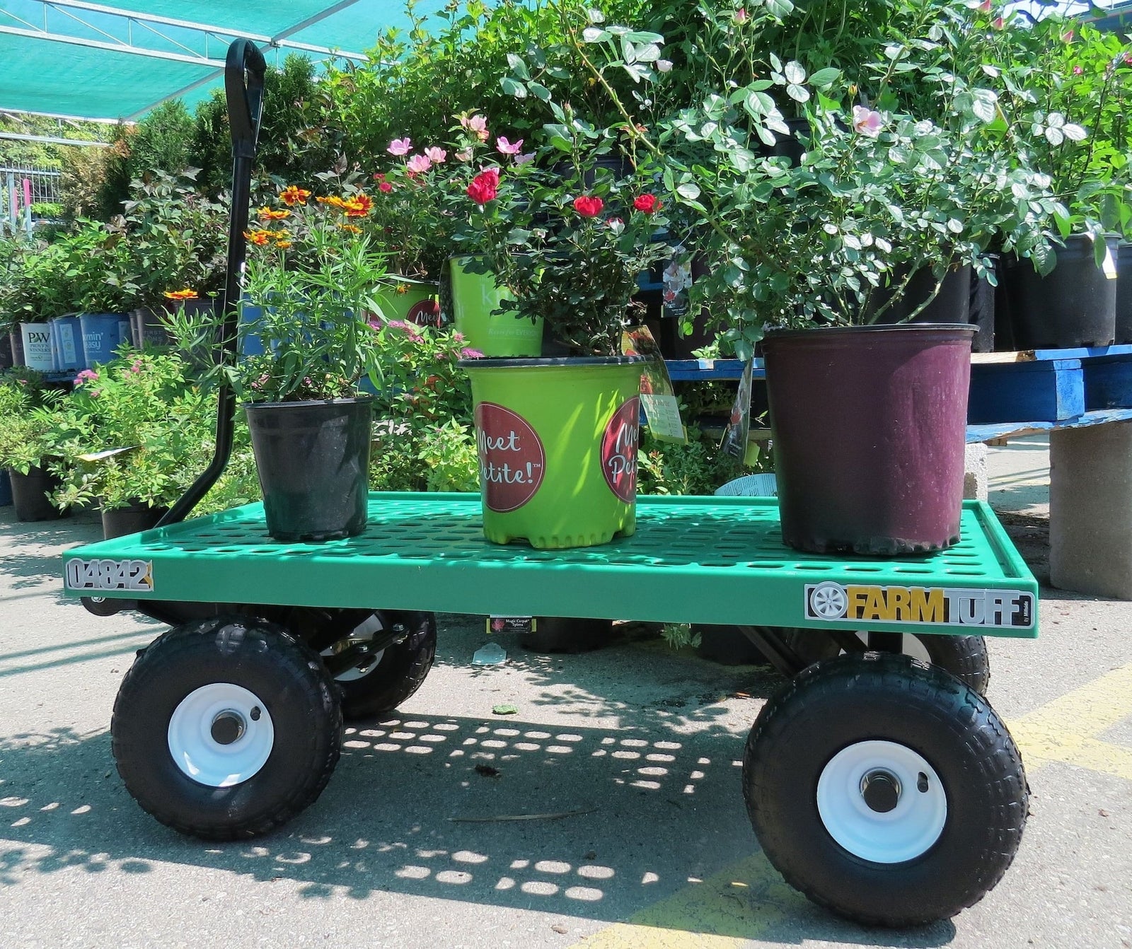 Poly Deck Garden Wagon, 20-in x 40-in C7J0 - product image 3