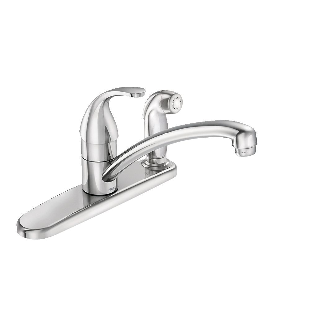 Adler Single Handle Kitchen Faucet with Spray, Chrome X4P0 - product image 1