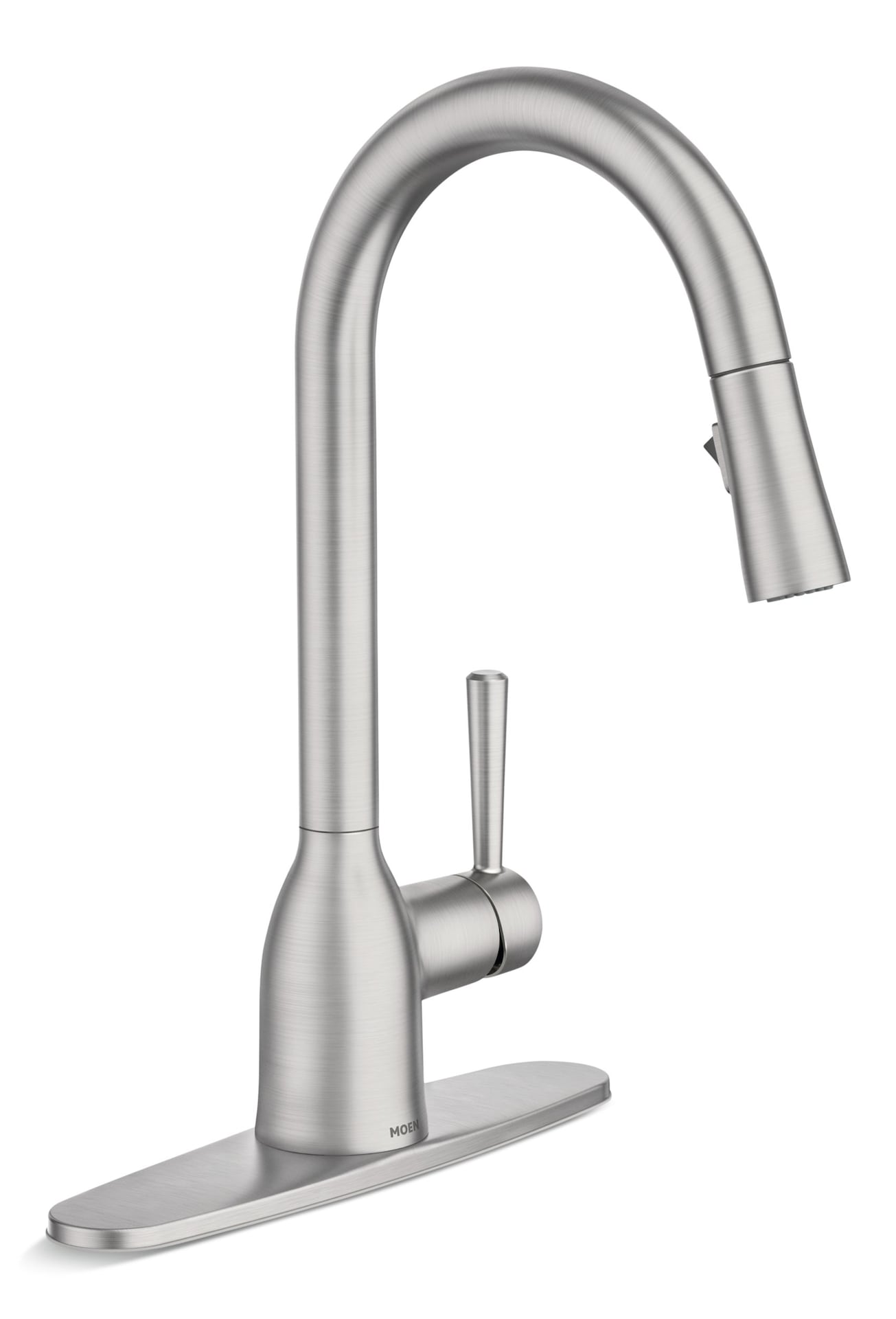 Adler Single Handle Pulldown Kitchen Faucet, Spot Resist Stainless V8B3 - product image 1