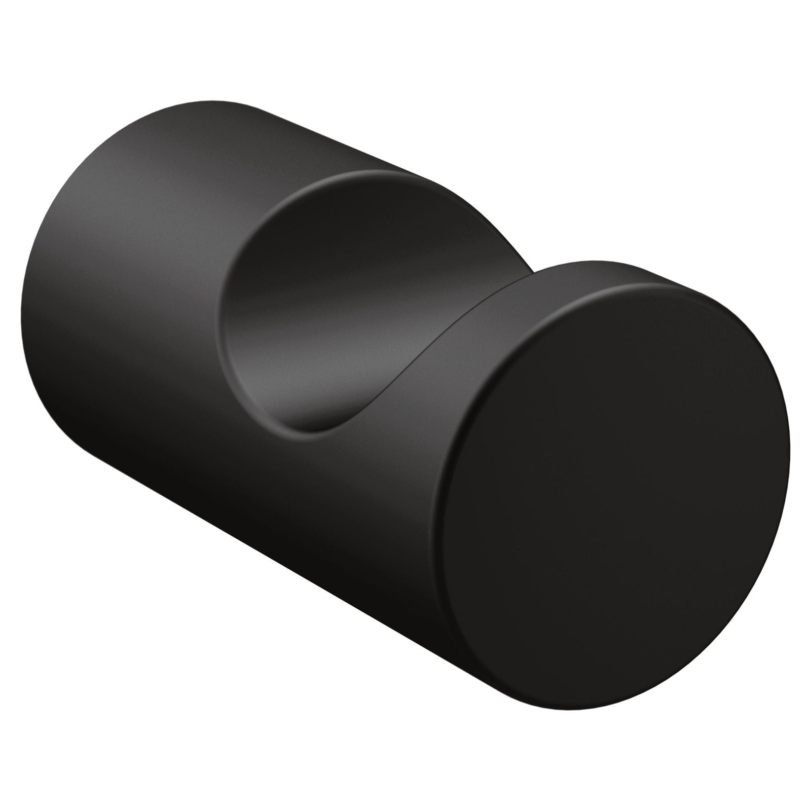Align Modern Single Swivel Robe Hook, Matte Black B2G7 - product image 1