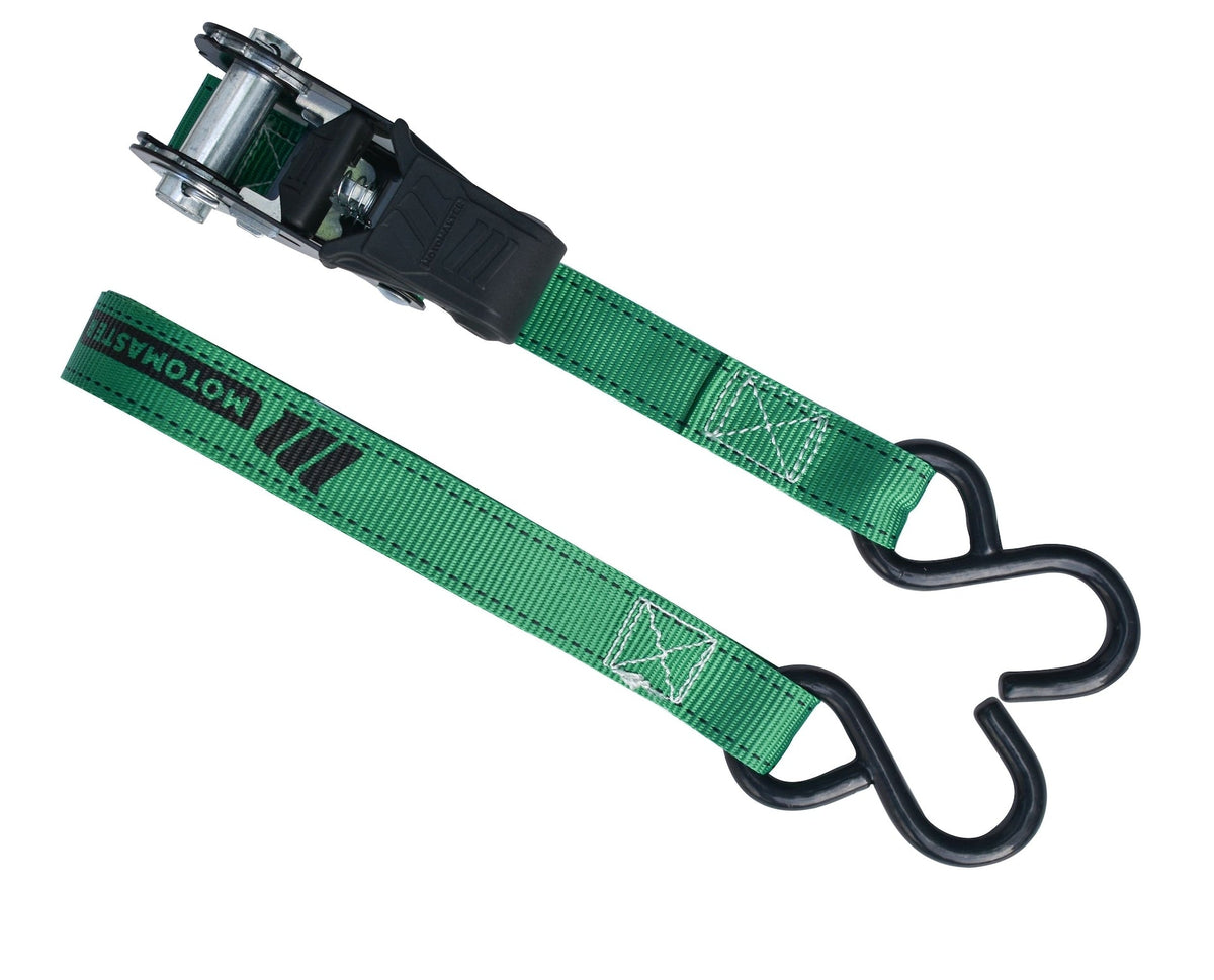 1,500-lb Padded Ratchet Tie Down Straps, Weatherproof, 1-in x 6-ft, 2-pk U5X8 - product image 7