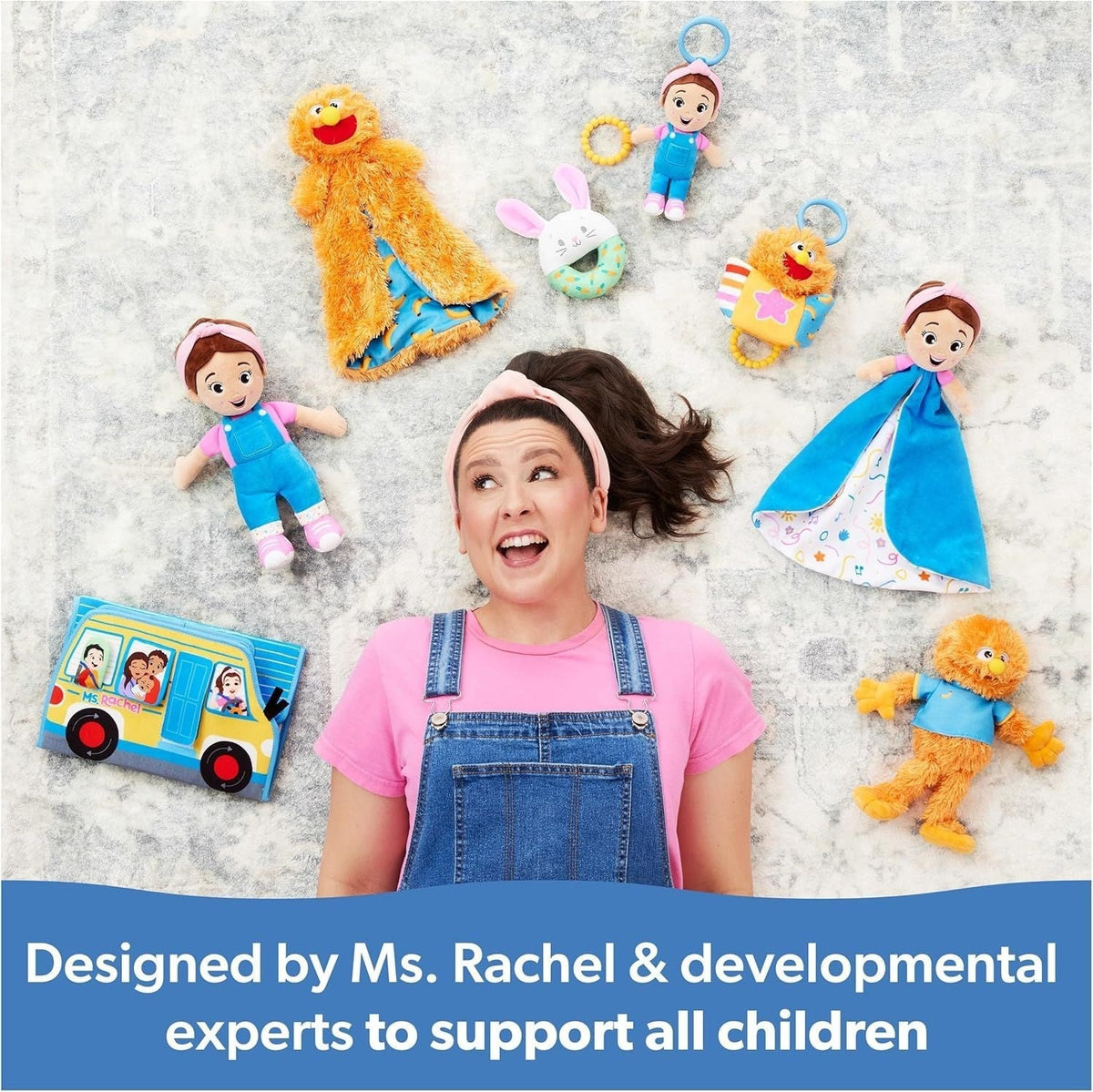Rachel Cuddle & Comfort Doll 11-in Premium Plush, Ages 6 Months to 3+ A4Z4 - product image 3
