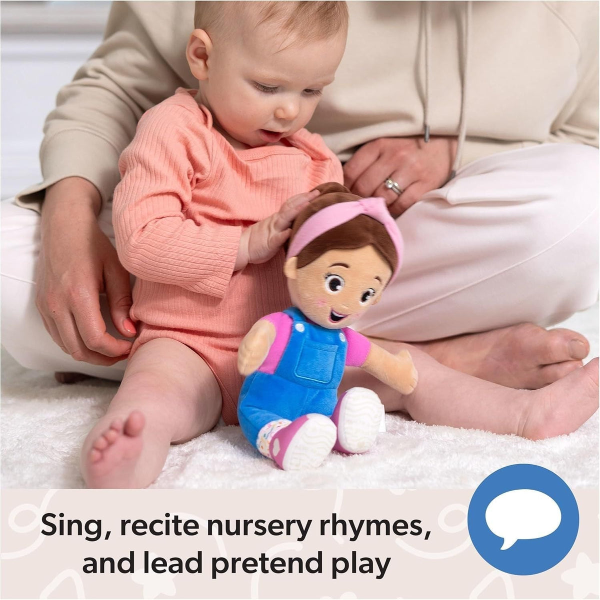 Rachel Cuddle & Comfort Doll 11-in Premium Plush, Ages 6 Months to 3+ A4Z4 - product image 5