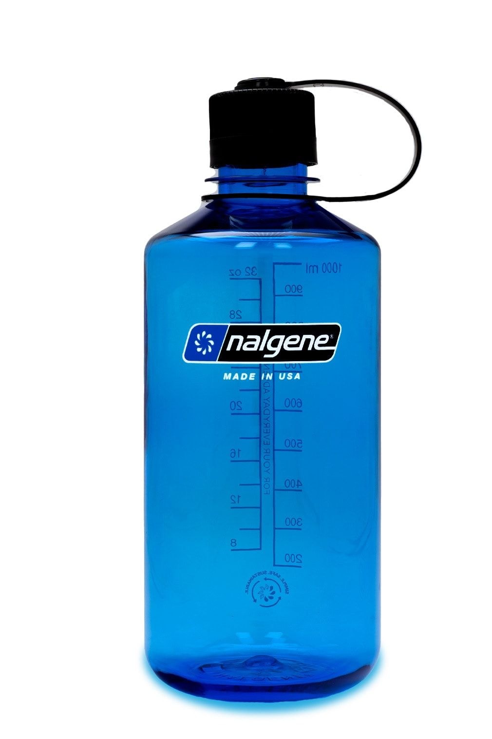 Sustain Narrow Mouth Water Bottle, Slate Blue, 1 L X4M7 - product image 1
