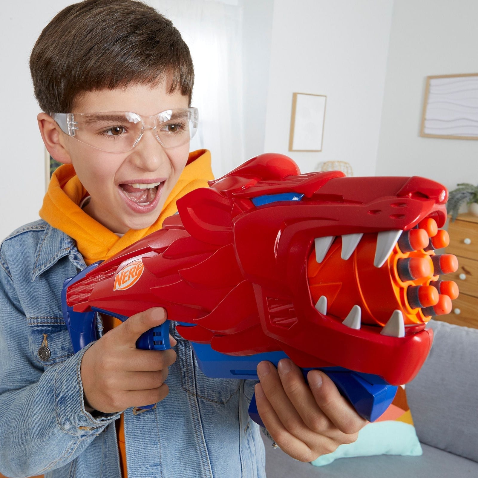 Junior Wild Lionfury Easy-Play Dart Blaster, Includes 16 Darts, Ages 6+ C0X3 - product image 8