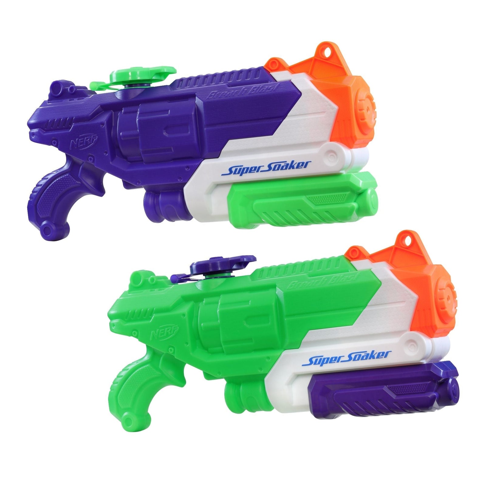 Super Soaker Breach Blast Water Soakers Toy, 2-pk O8P3 - product image 1