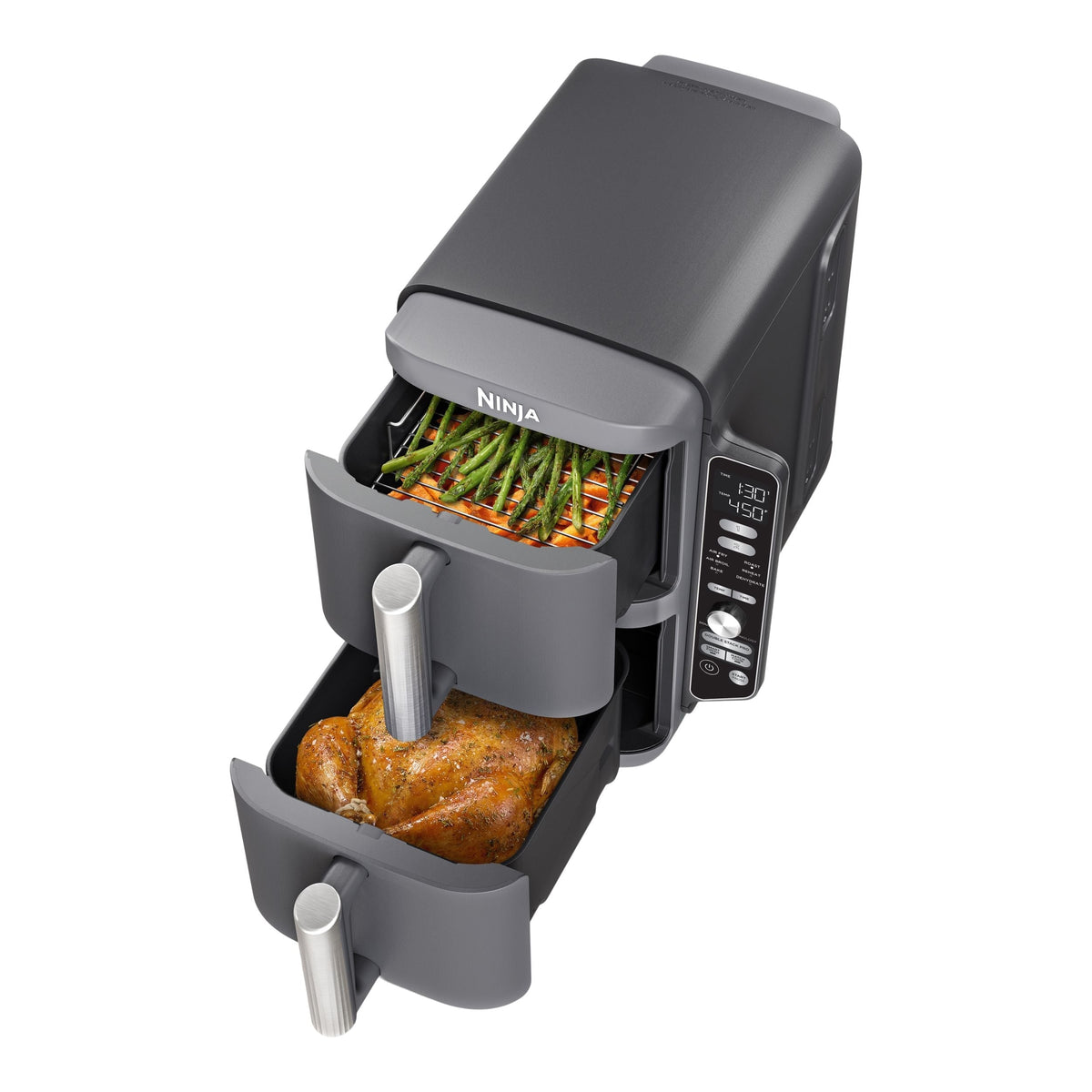 DoubleStack XL Multi-Rack Air Fryer with 2 Baskets & 6 Functions, 10-qt S2A5 - product image 2