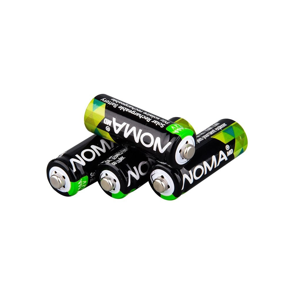 2/3 AAA Ni-MH 200mAh Rechargeable Batteries for Solar Lights, 1.2V, 4-pk M7F8 - product image 1