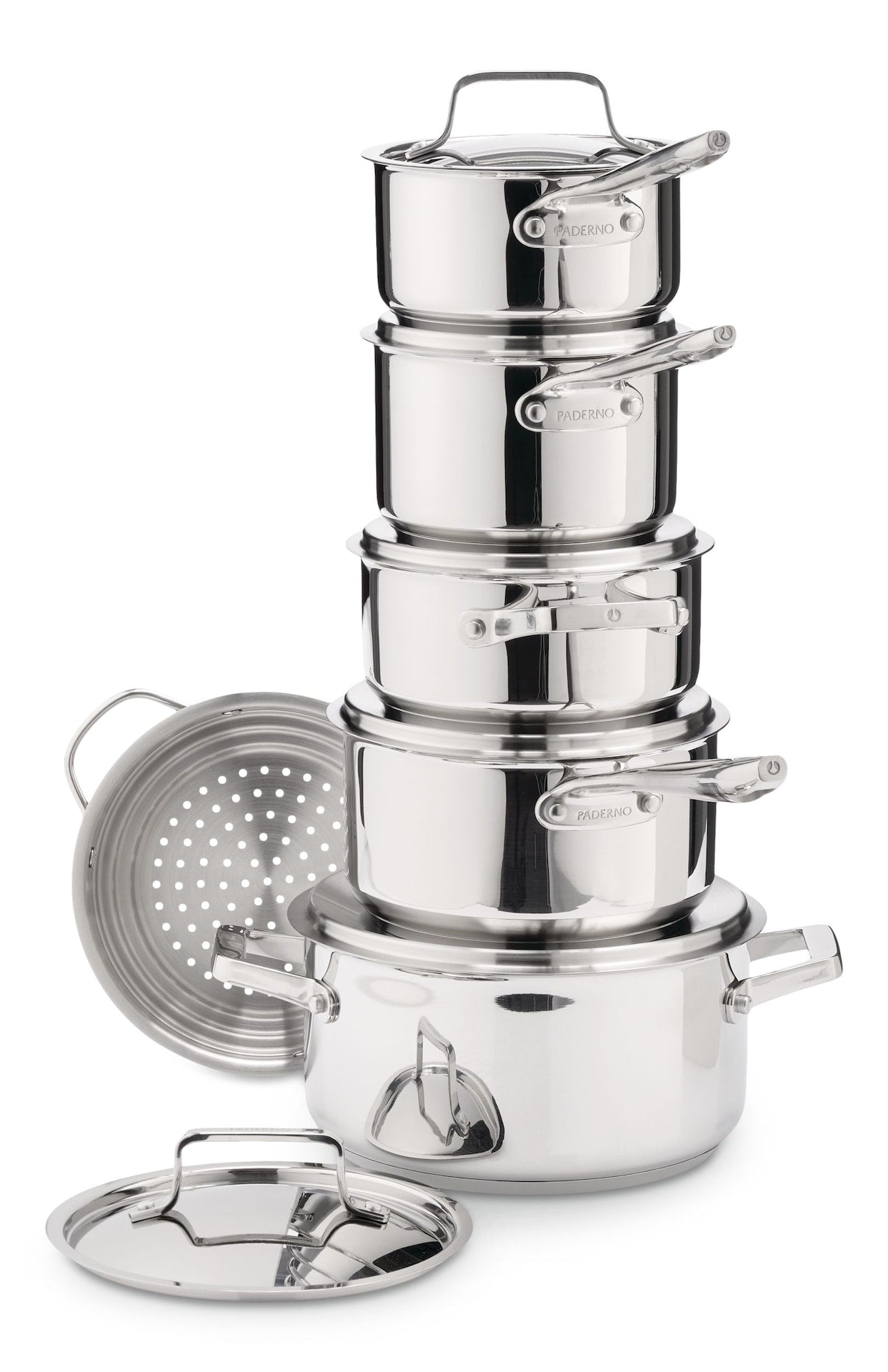 Canadian Signature Stainless Steel Cookware Set, 12-pc A5V9 - product image 2