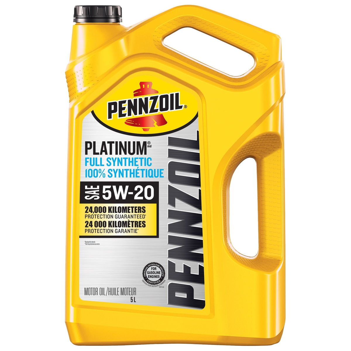 Platinum 5W20 Synthetic Engine/Motor Oil, 5-L X0X9 - product image 1