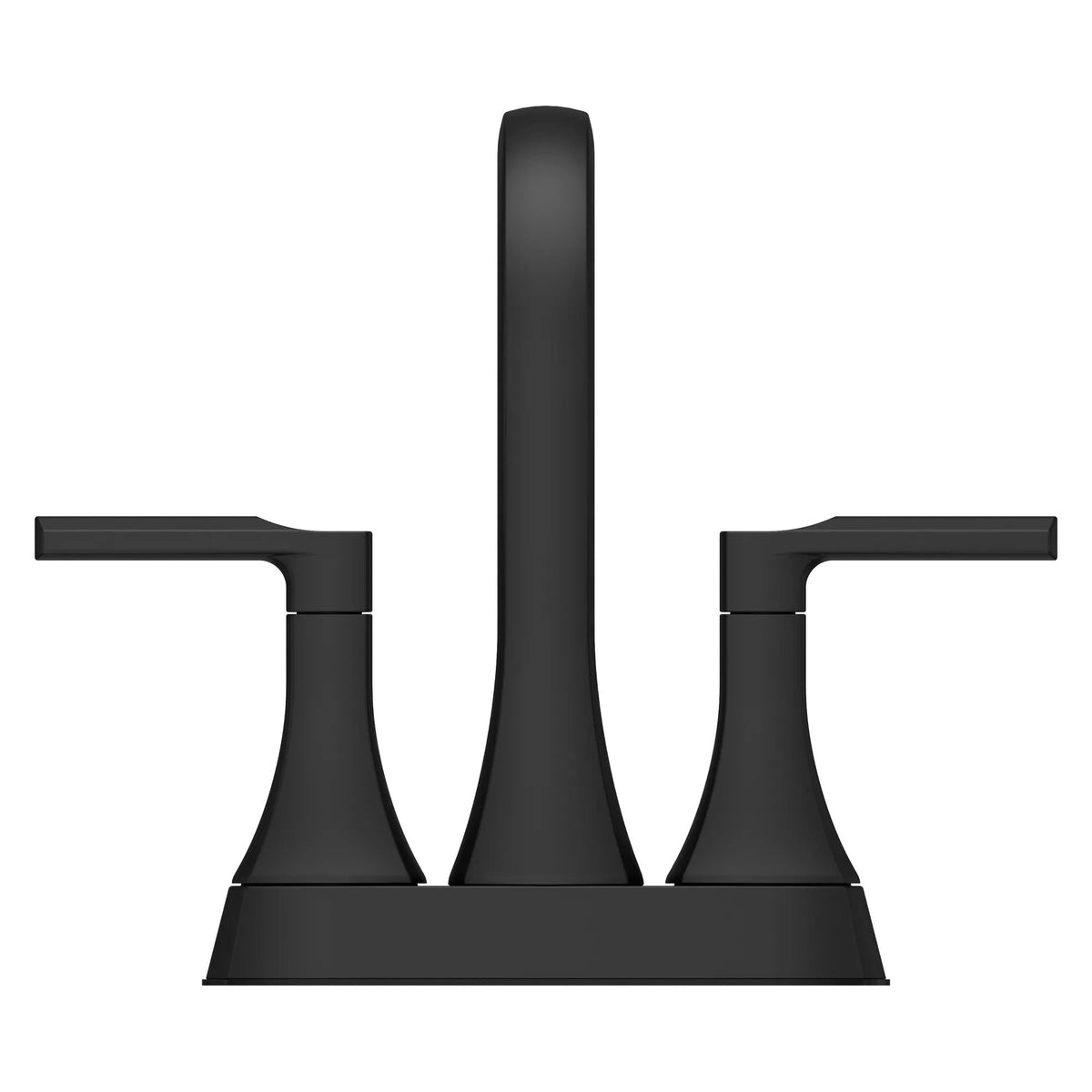 Vaneri 4-in Centreset Bath Faucet, Matte Black P2K2 - product image 5