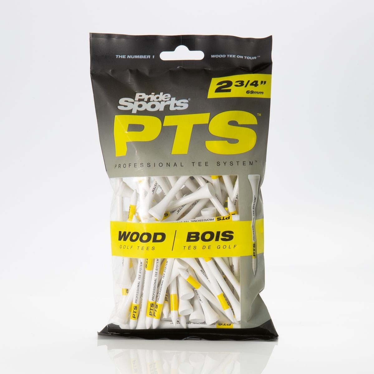 Professional Biodegradable Hardwood Golf Tees, 2-3/4-in, 100-pk, White S2W6 - product image 1