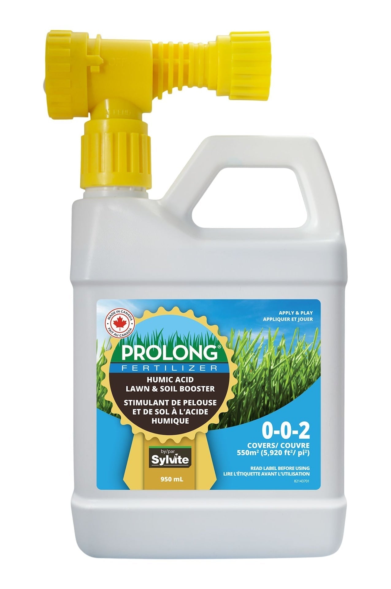 Spray Liquid Humic Acid Lawn & Soil Booster, 950 mL Y3J6 - product image 1